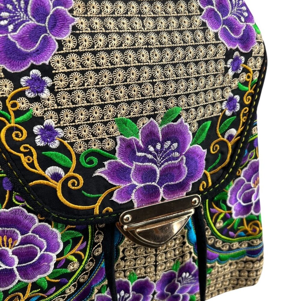 Embroidered Backpack - Picture 4 of 7